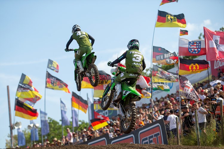 Febvre and Evans in Germany